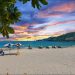 The ocean view from a kid-friendly resort in Phuket